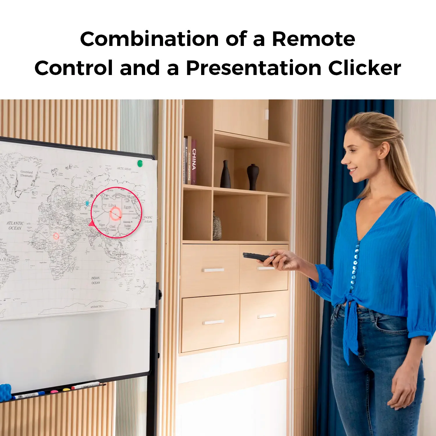 OBSBOT Smart Wireless Remote Controller with USB-A Dongle and Intuitive Buttons for Tiny 2 (Gray) - Image 7