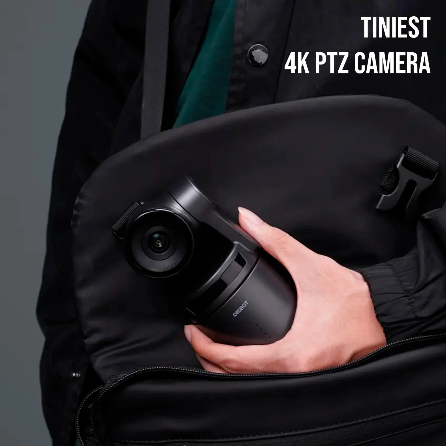 OBSBOT Tail Air AI-Powered 4K PTZ Streaming Camera with UHD Resolutions (Black) Bundle - Image 6