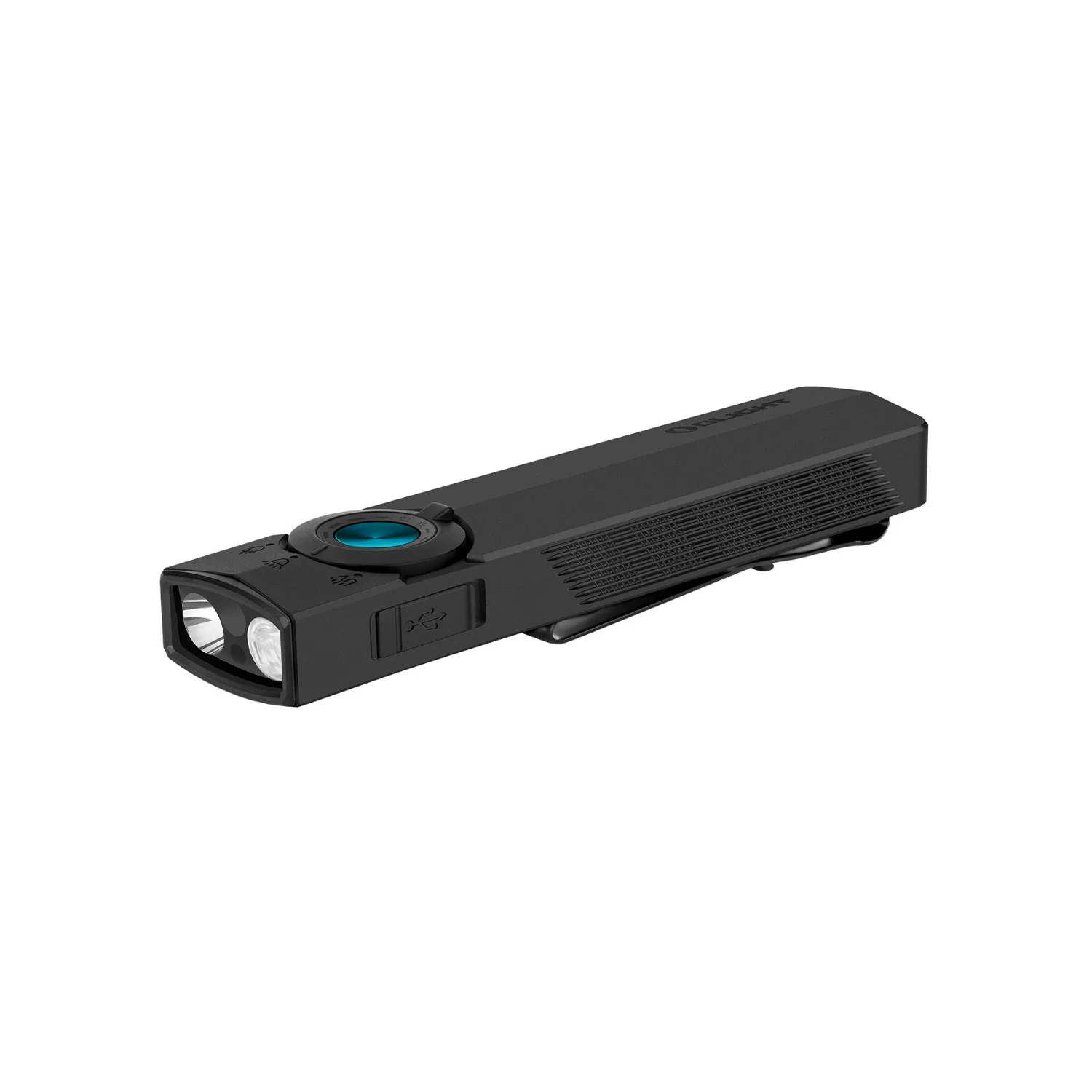OLIGHT ArkPro EDC Flat Rechargeable Flashlight (Black CW) - Image 4