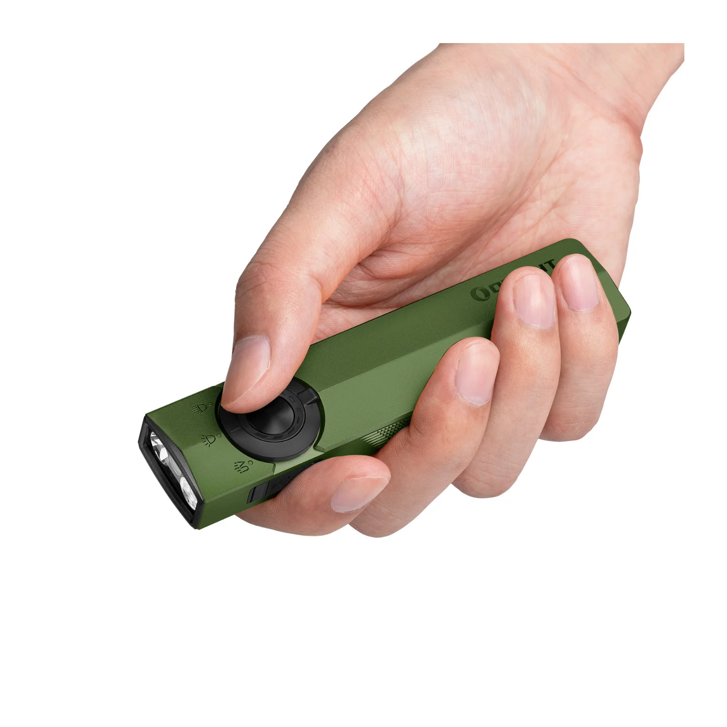 OLIGHT ArkPro EDC Flat Rechargeable Flashlight (OD Green CW) - Image 7