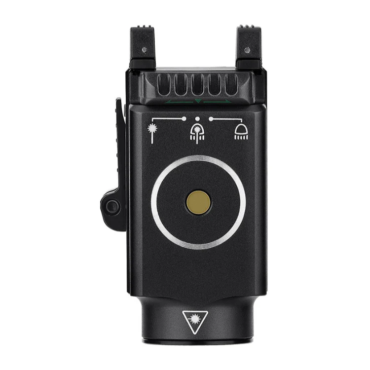 Olight Baldr S Pistol Flashlight 800 Lumens with Green Laser (Black) - Image 3