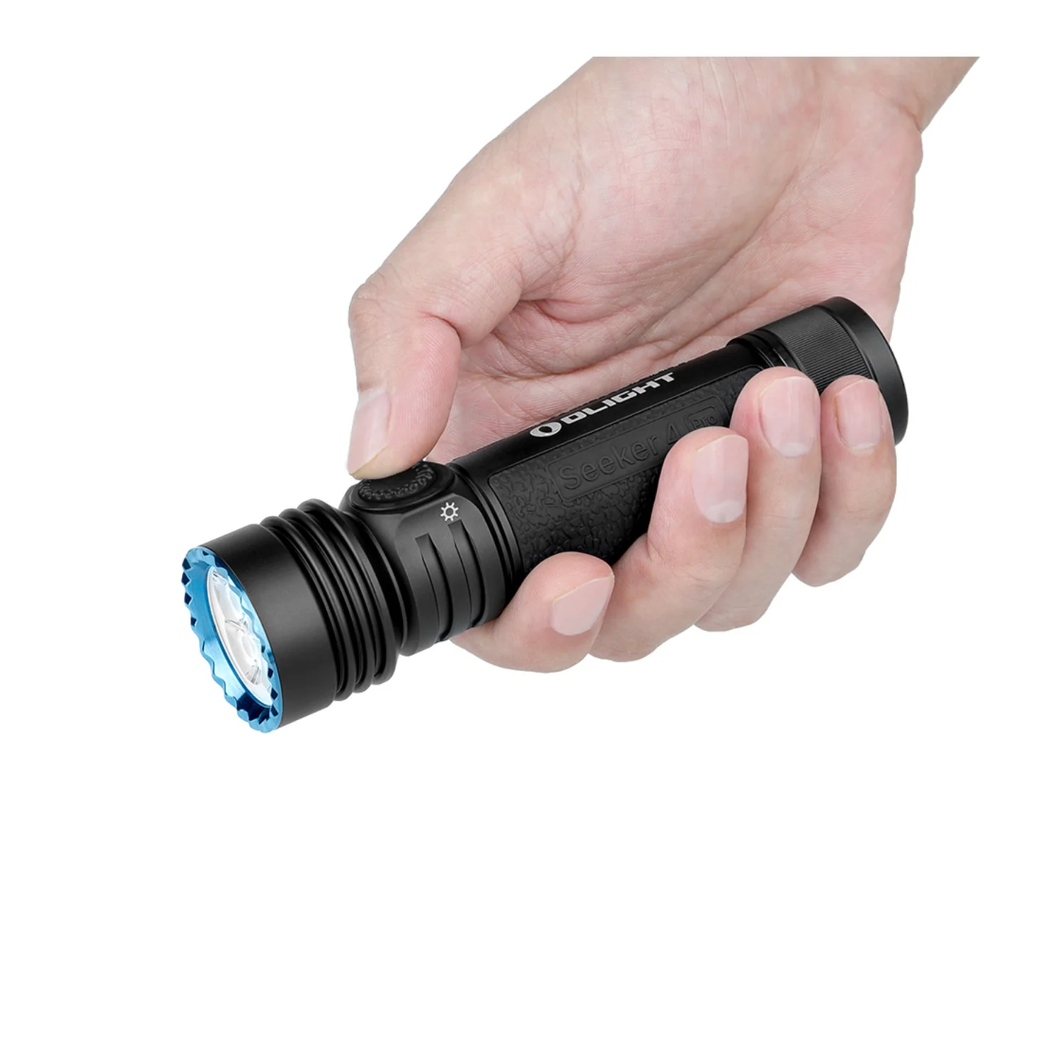 Olight Seeker 4 Pro Rechargeable LED Flashlight (Cool White, Matte Black) - Image 5