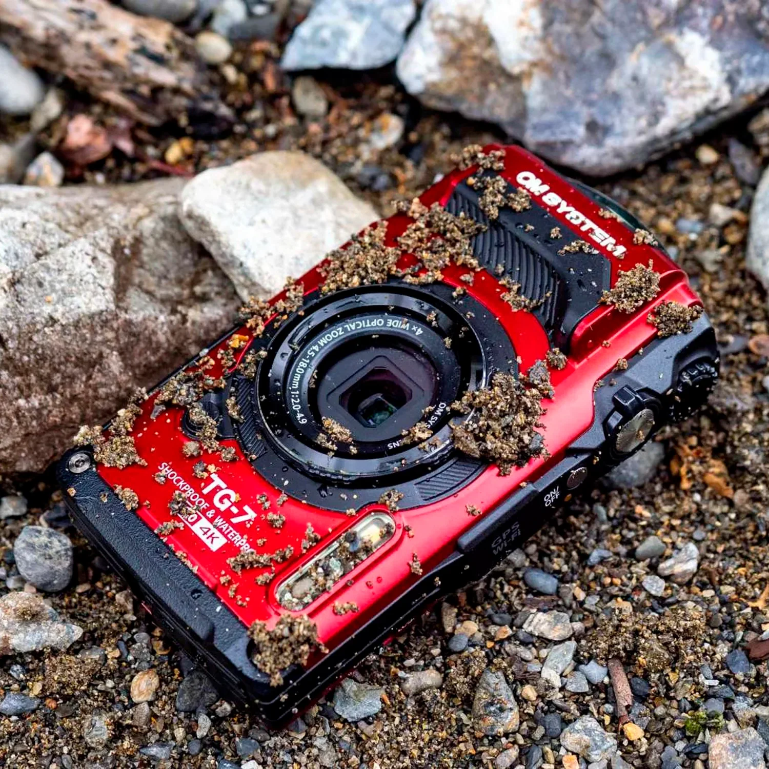 Olympus Tough TG-7 12MP Digital Camera with F2.0 Lens (Red) with Rechargeable Li-Ion Battery Bundle - Image 7