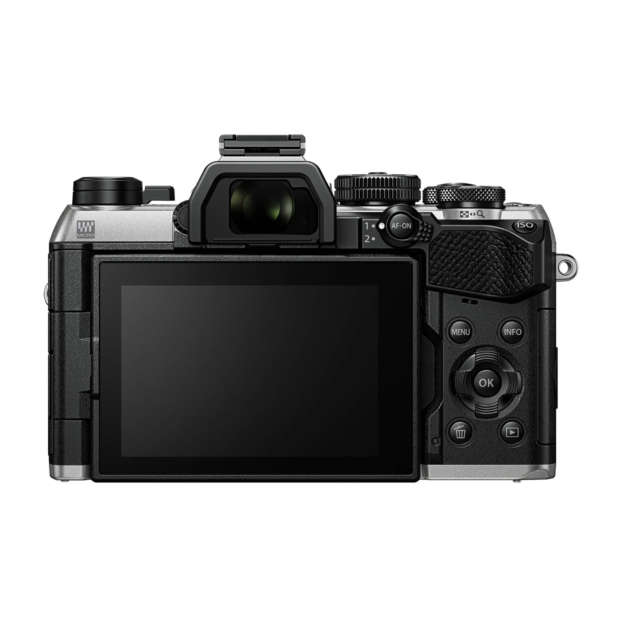OM SYSTEM OM-5 Mark II Mirrorless Camera with 12-45mm f/4 PRO Lens (Silver) - Image 2