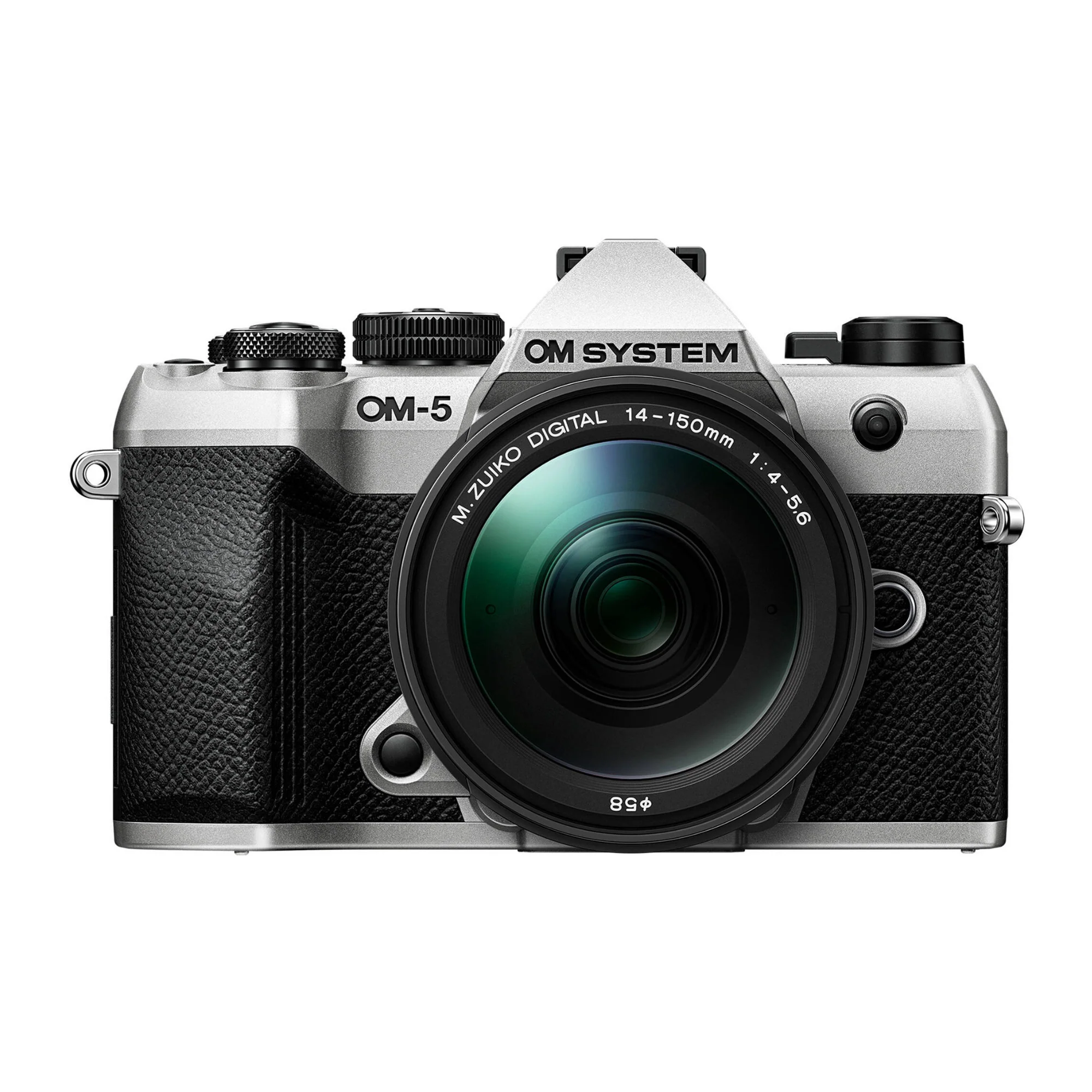 OM SYSTEM OM-5 Mark II Mirrorless Camera with 14-150mm f/4-5.6 II Lens (Silver)