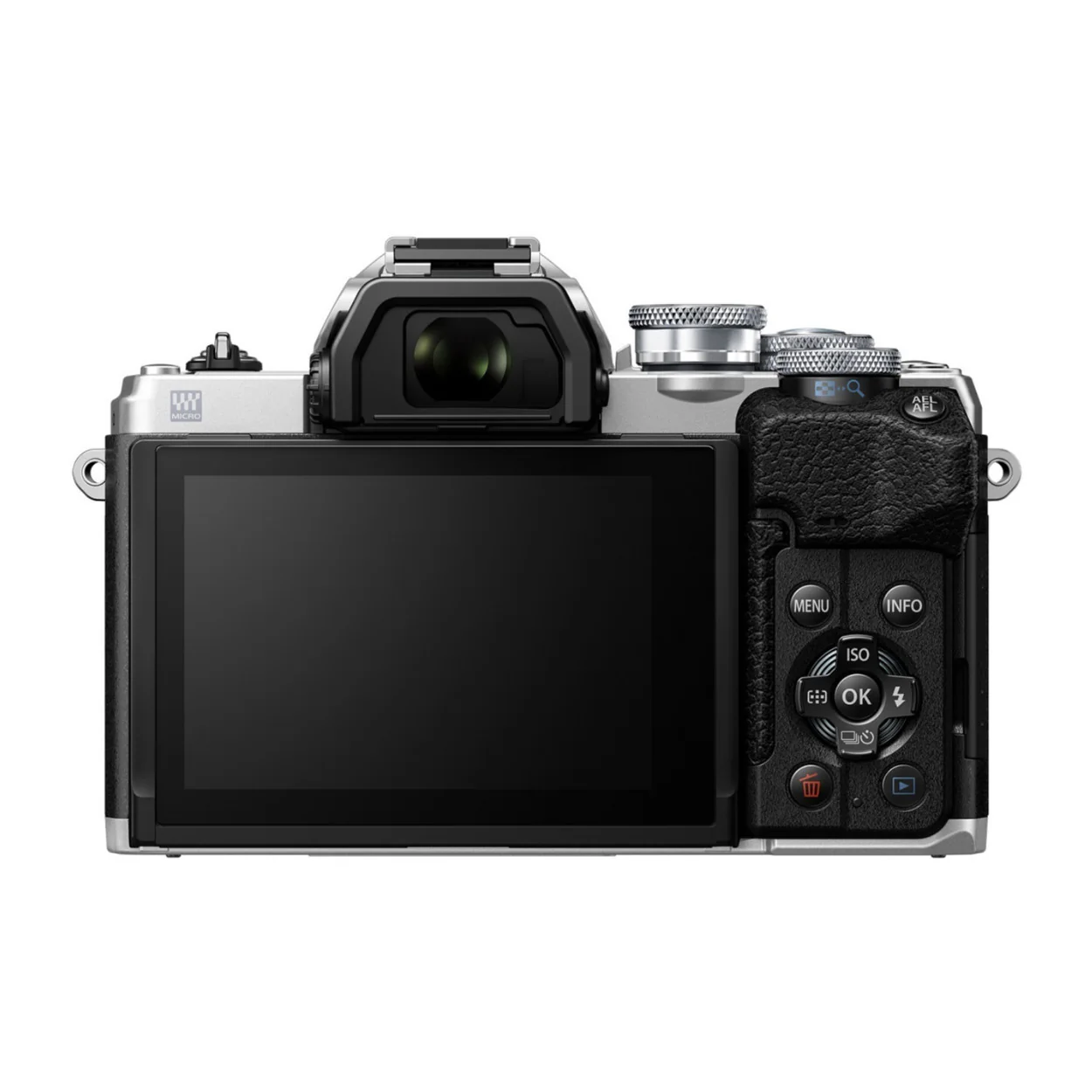 Olympus OM-D E-M10 Mark IV Camera Body (Silver) - Image 2