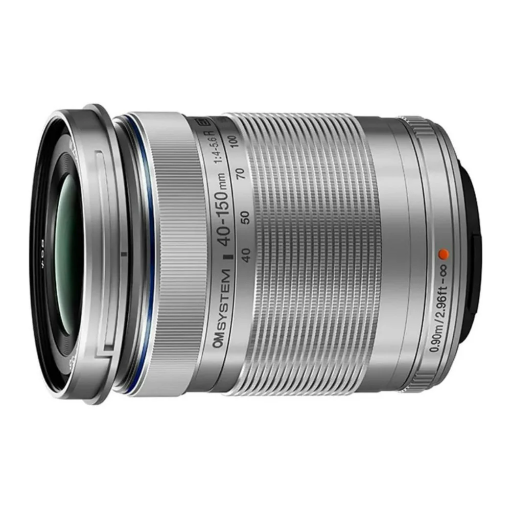 OM SYSTEM M.Zuiko Digital ED 40 to 150mm F4 to 5.6 R Telephoto Zoom Silver Lens - Image 2