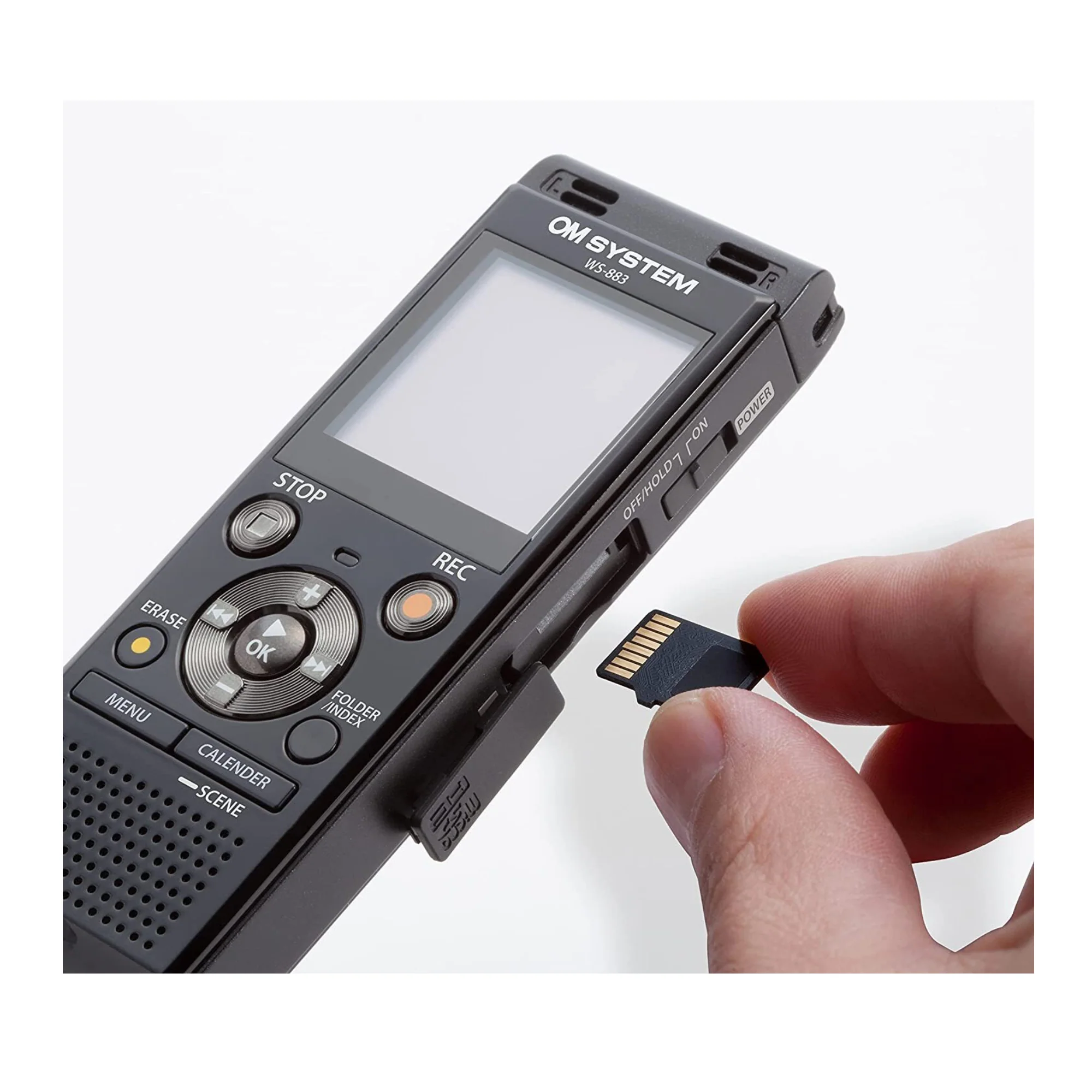 Olympus WS-882 Digital Voice Recorder (Silver and Black) - Image 8