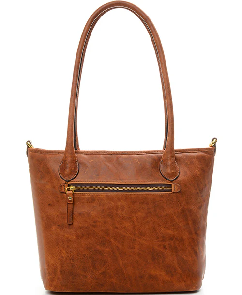 ONA Leather Capri Camera and Laptop Shoulder Tote Bag (Antique Cognac Brown) - Image 3