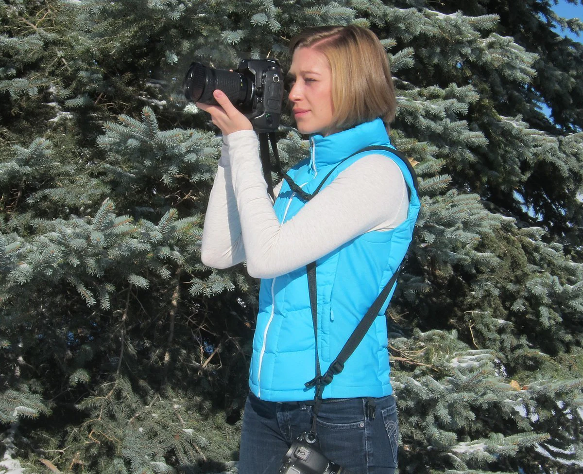 OpTech USA Utility Sling Duo - 2-Camera Shoulder Sling and Soft Pouch (2-Pack) - Image 6