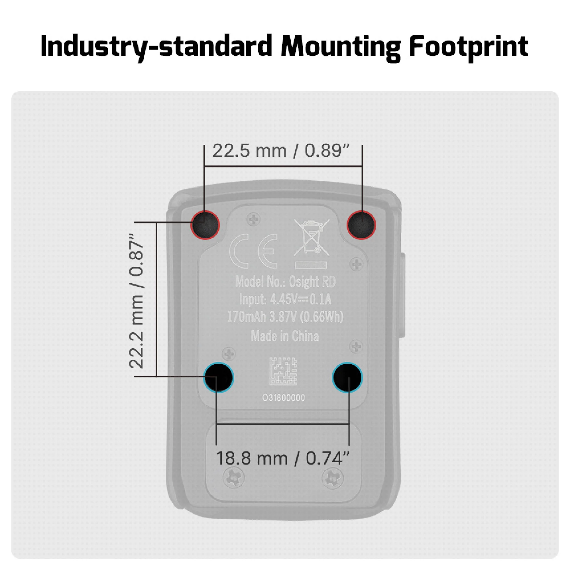 Olight Osight 3MOA Parallax Free Green Dot Sight with Magnetic Charging Cover - Image 5