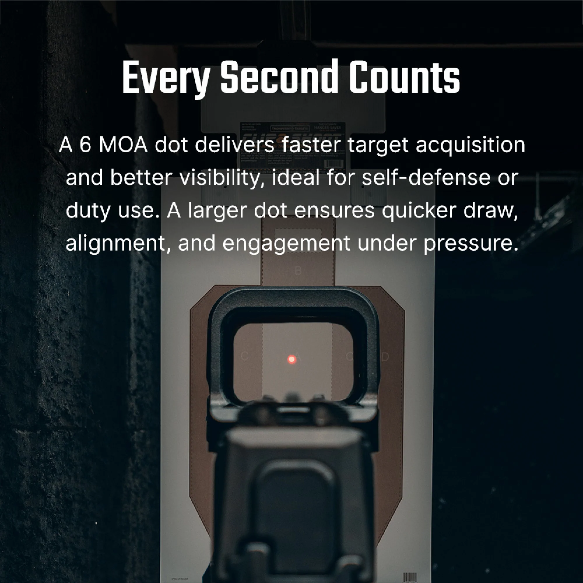 Osight K 6 MOA Red Dot Sight with RMSc Footprint and Side-Loading Battery - Image 5
