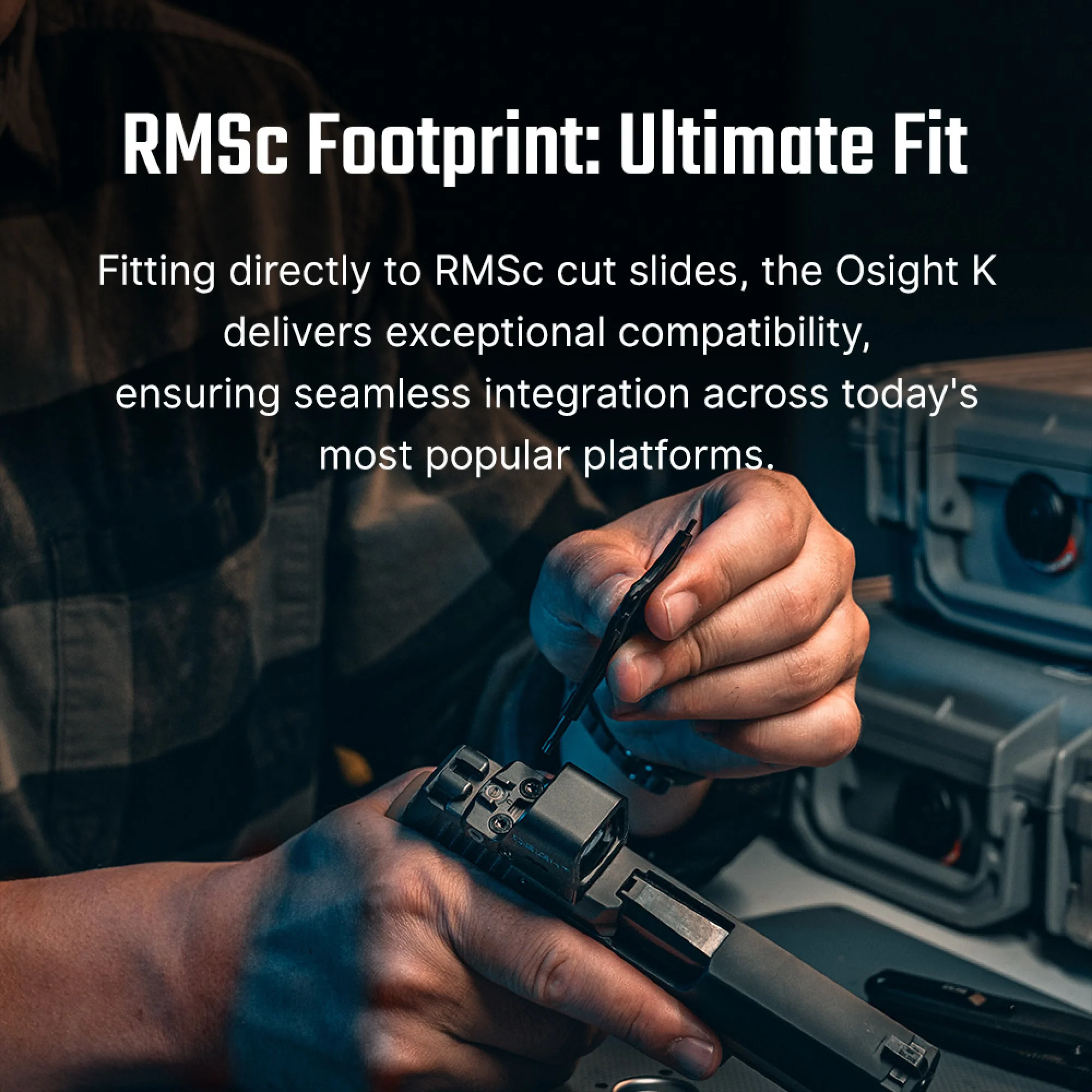 Osight K 6 MOA Red Dot Sight with RMSc Footprint and Side-Loading Battery - Image 7