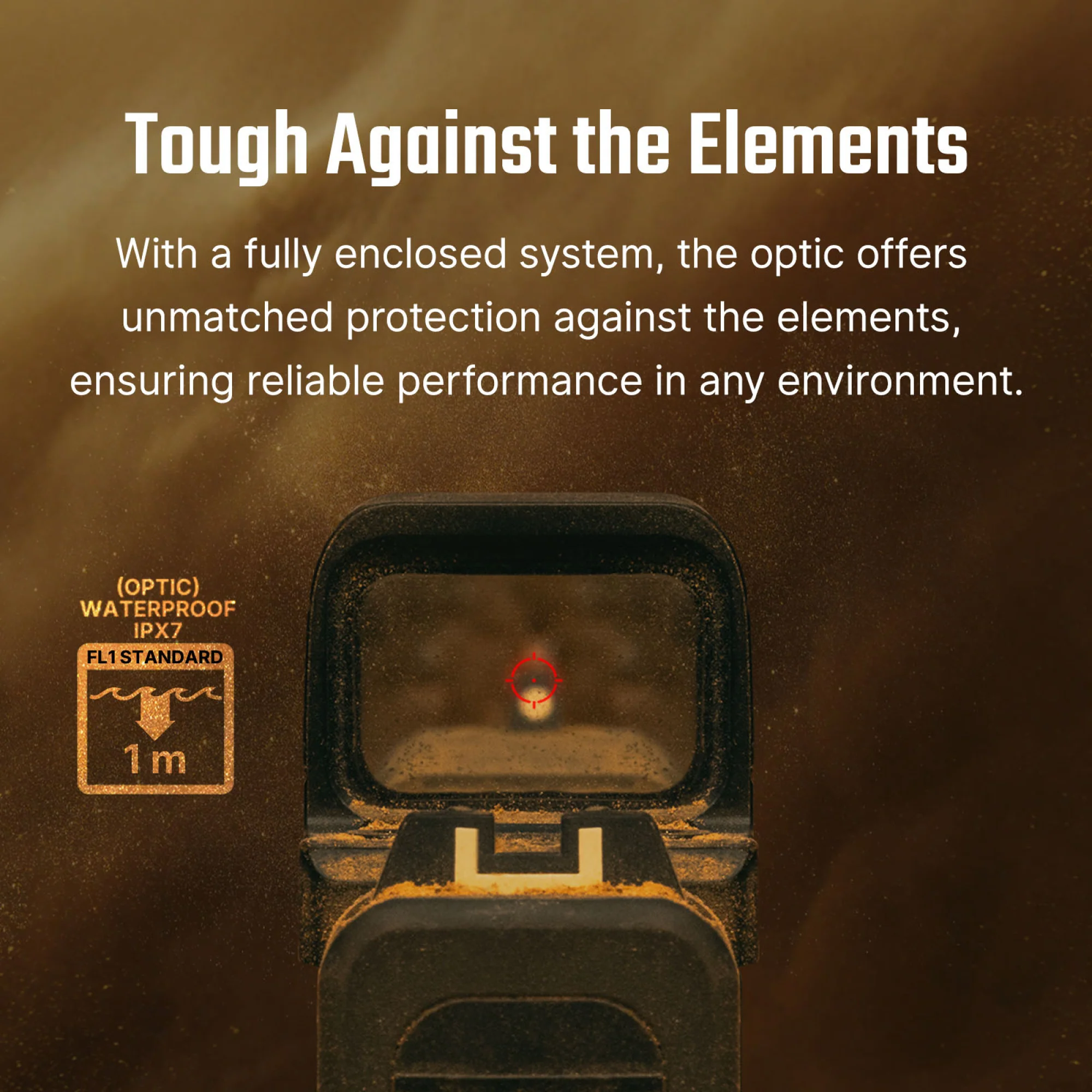 Osight SE 2 MOA Red Dot and 32 MOA Circle Sight with Parallax-free Performance - Image 4