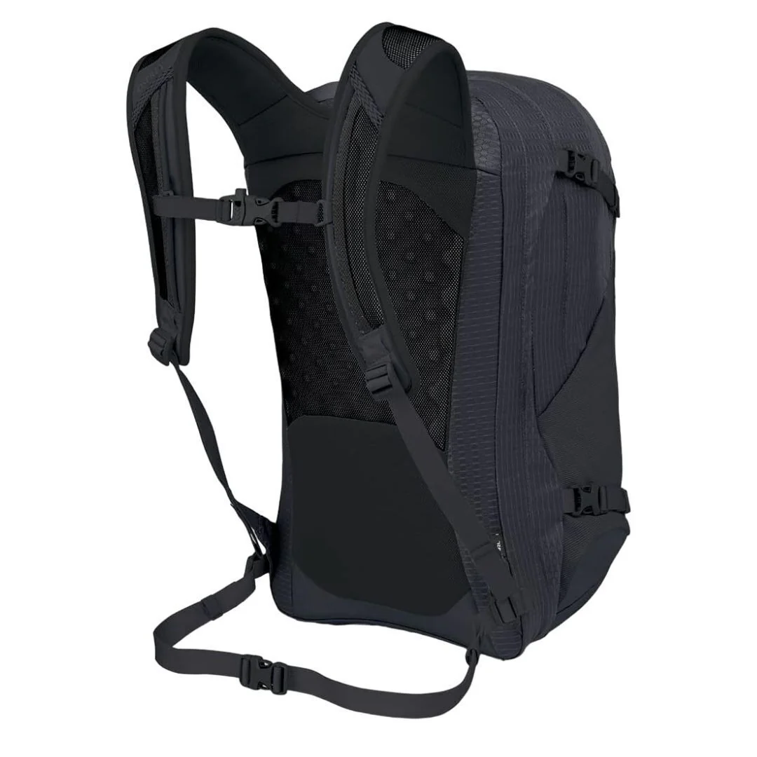Osprey Nebula Commuter Backpack with Breathable Backpanel and TSA-Approved Laptop Sleeve (Black) - Image 3