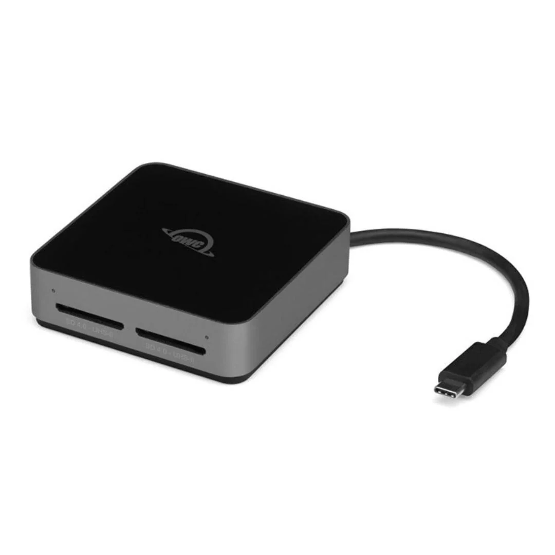 OWC 256GB Atlas Pro SDXC V60 UHS-II Memory Card with Dual SD-Slot SDXC UHS-II Card Reader - Image 3
