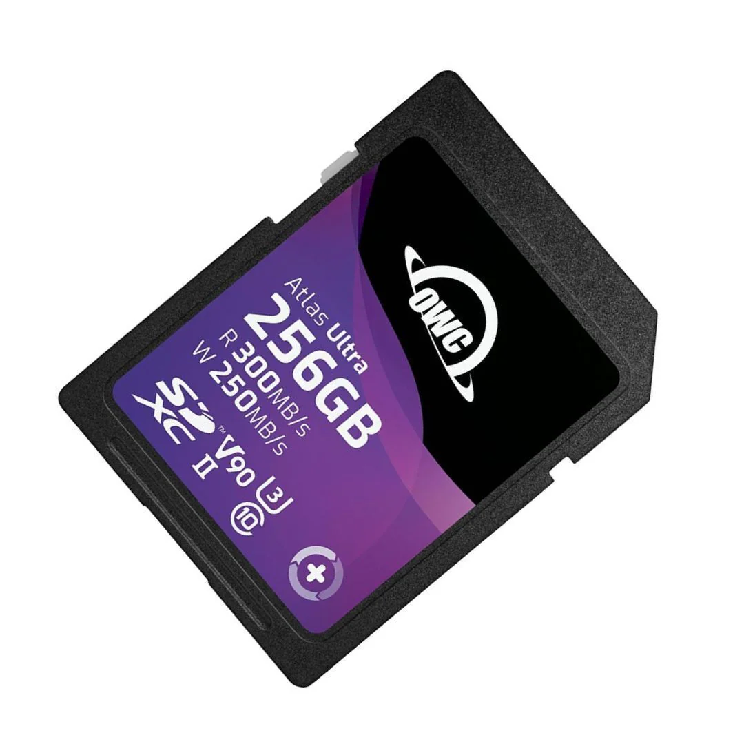 OWC 256GB Atlas Ultra UHS-II SDXC Memory Card with Dual SD-Slot SDXC UHS-II Card Reader - Image 5