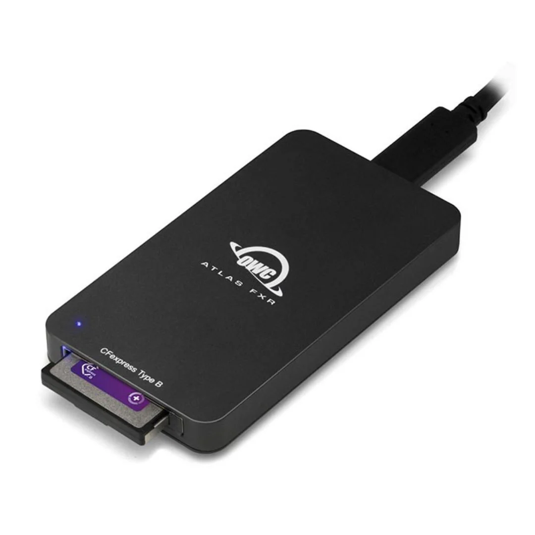OWC Atlas FXR Thunderbolt (USB-C) USB CFexpress Card Reader for Filmmakers and Videographers - Image 6