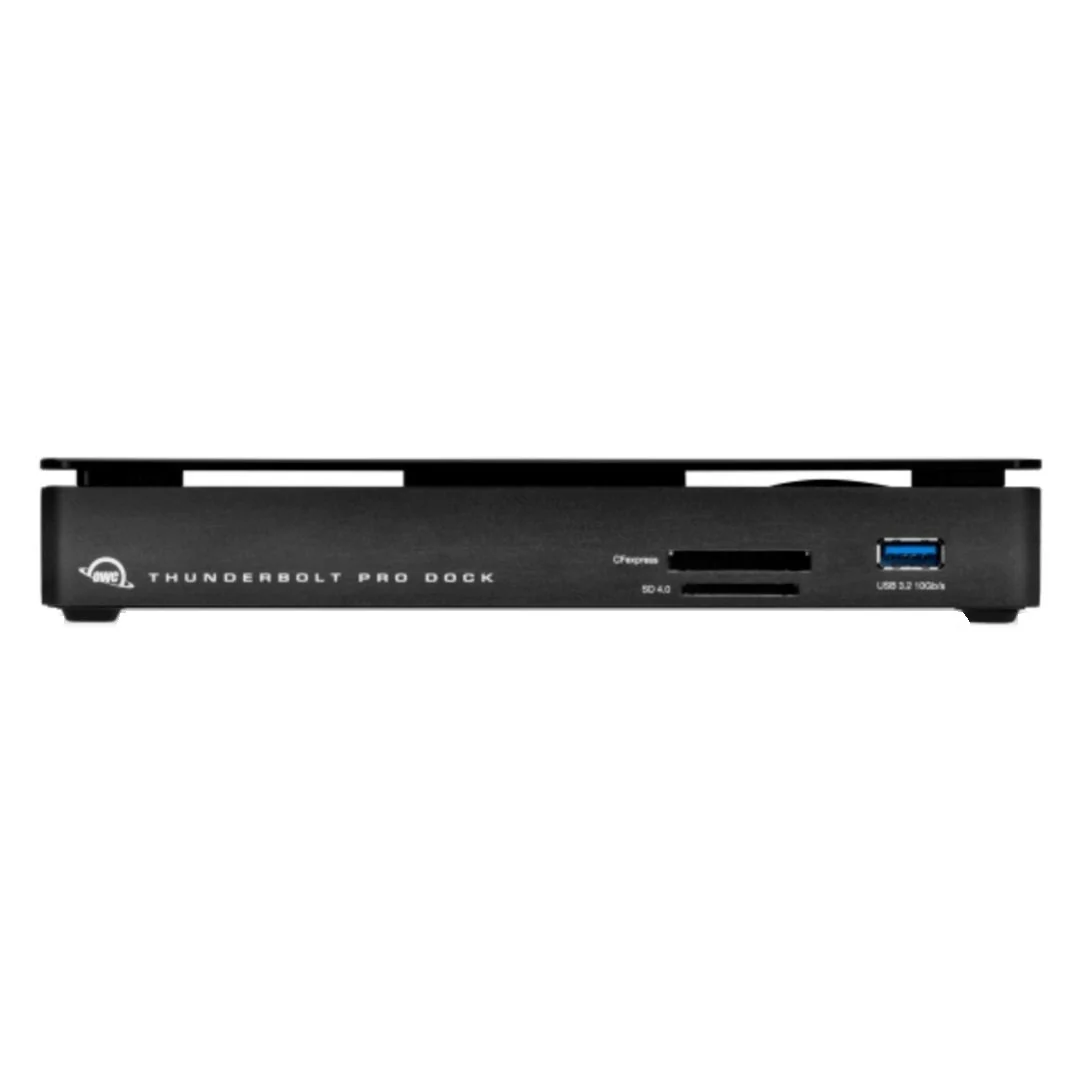 OWC Thunderbolt Pro Dock with 10G Ethernet, Frontside CFexpress and SD Card Readers (Black) - Image 2