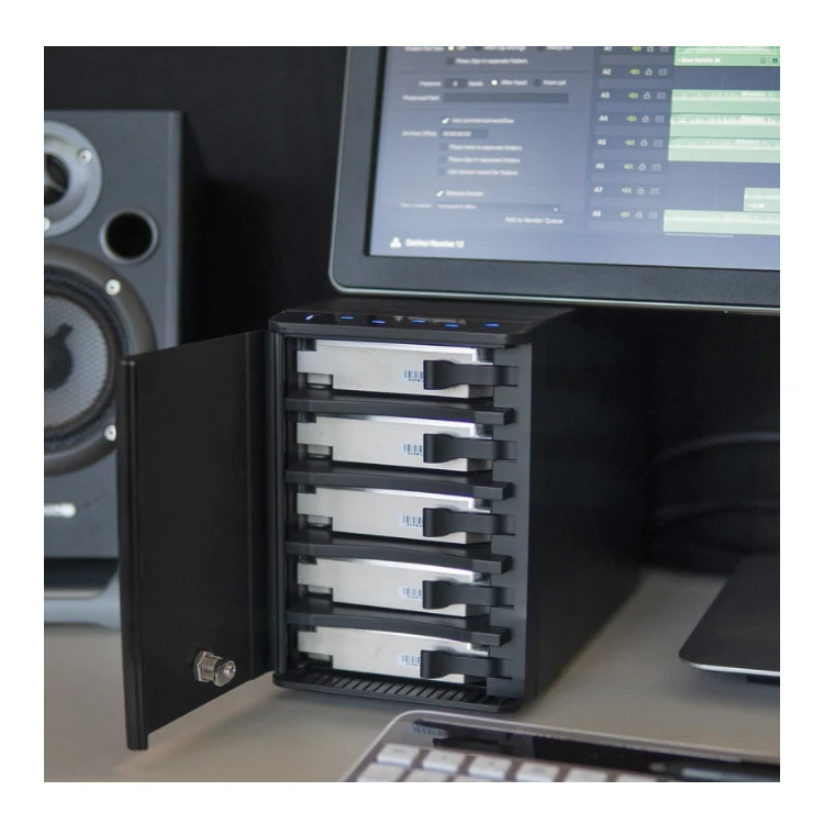 Oyen Digital Mobius Pro 5C 5-Bay 50TB Dual USB-C RAID Drive Array with SoftRAID - Image 7