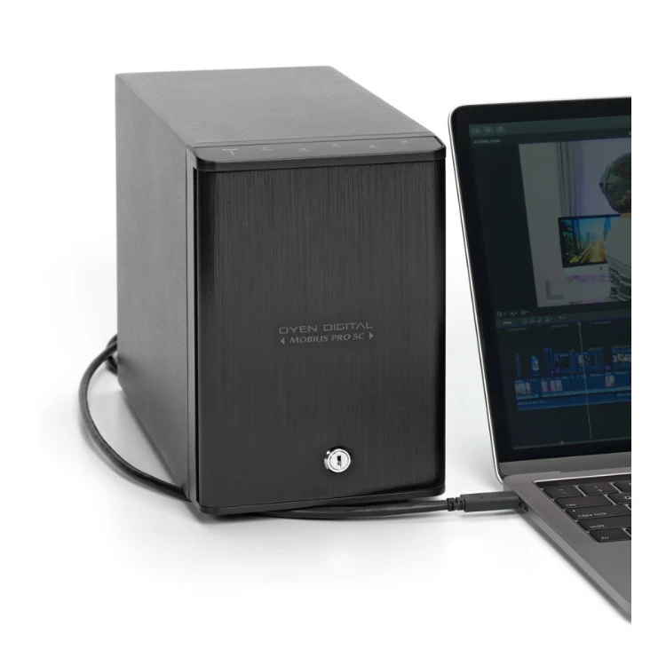 Oyen Digital Mobius Pro 5C 5-Bay 60TB Dual USB-C RAID Drive Array with SoftRAID - Image 5