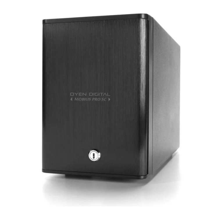 Oyen Digital Mobius Pro 5C 5-Bay 70TB Dual USB-C RAID Drive Array with SoftRAID