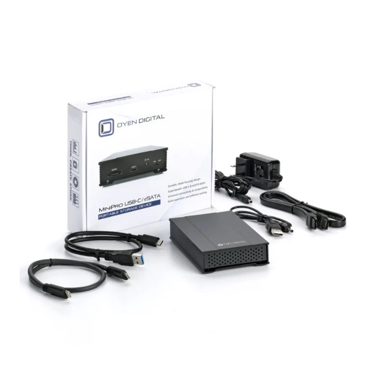 Oyen Digital MiniPro 2TB eSATA+USB 3.1 Portable SSD - Image 4