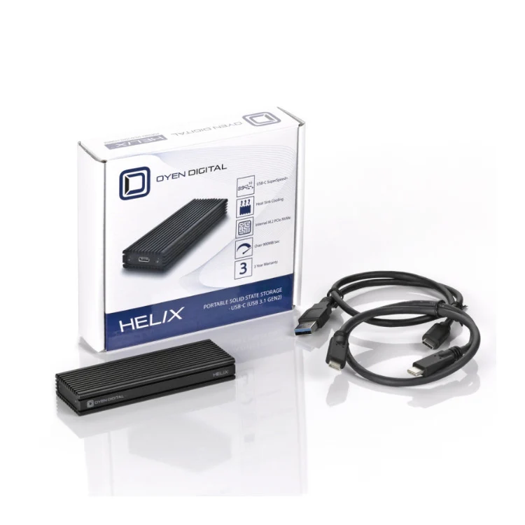 Oyen Digital Helix 1TB USB-C (USB 3.2 Gen2) NVMe Portable SSD - Image 5
