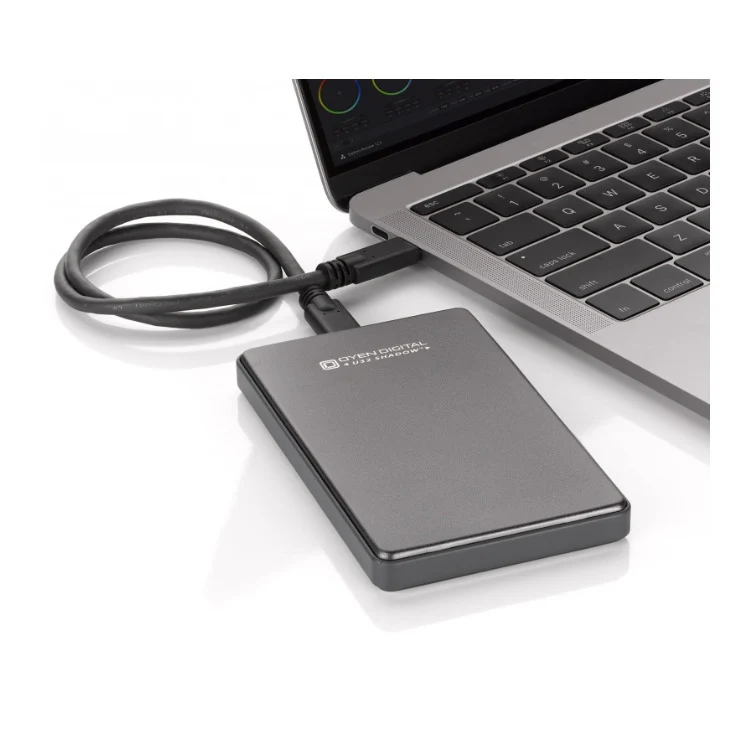 Oyen Digital U32 Shadow 2TB USB 3.1 Portable SSD (Slate Gray) - Image 4