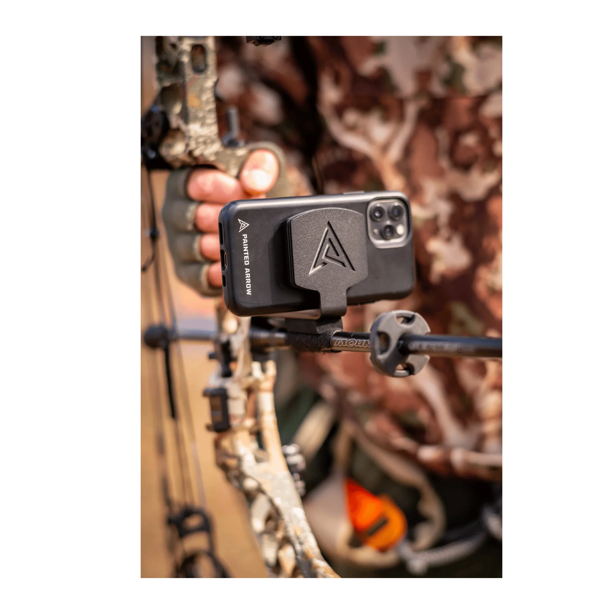 Painted Arrow MAG-PRO PLUS Compound Bow Universal Magnetic Smartphone Mount - Image 9