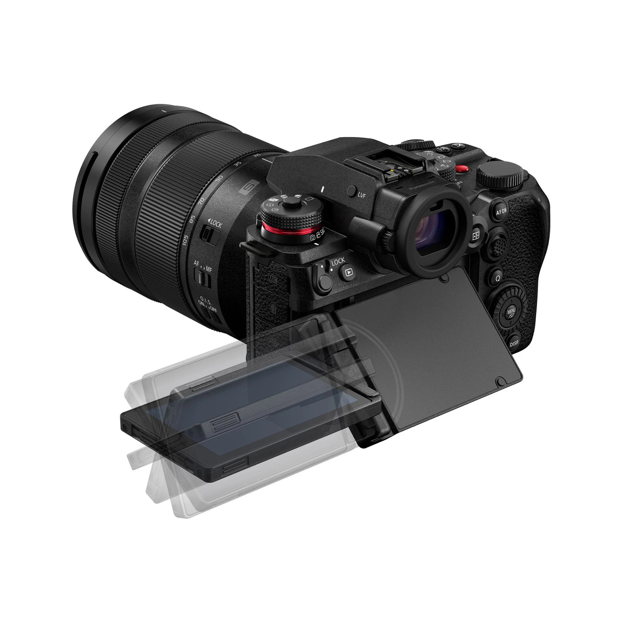 Panasonic LUMIX S1RII Full Frame 44.3MP Black Mirrorless Hybrid Digital Camera - Image 13