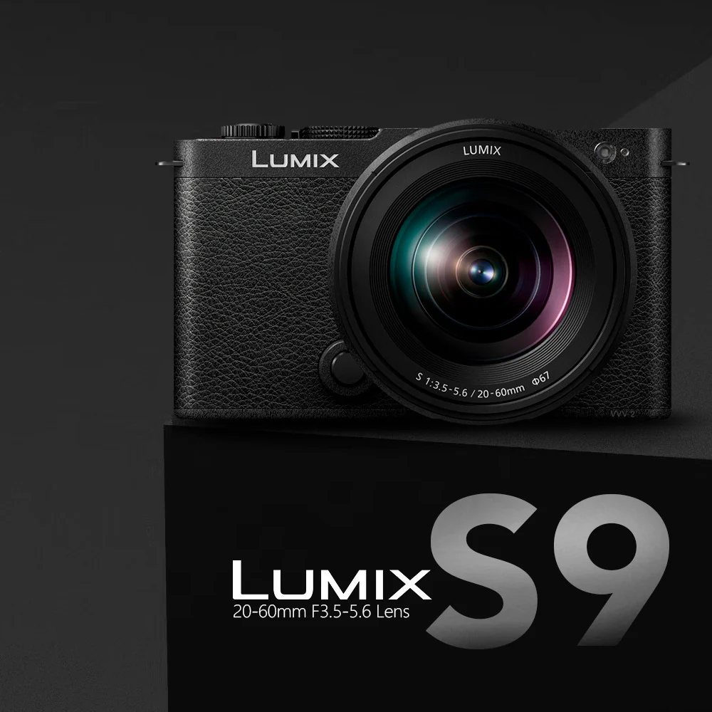 Panasonic Lumix S9 Full-Frame Mirrorless Camera with 20-60mm F3.5-5.6 Lens (Black) - Image 2