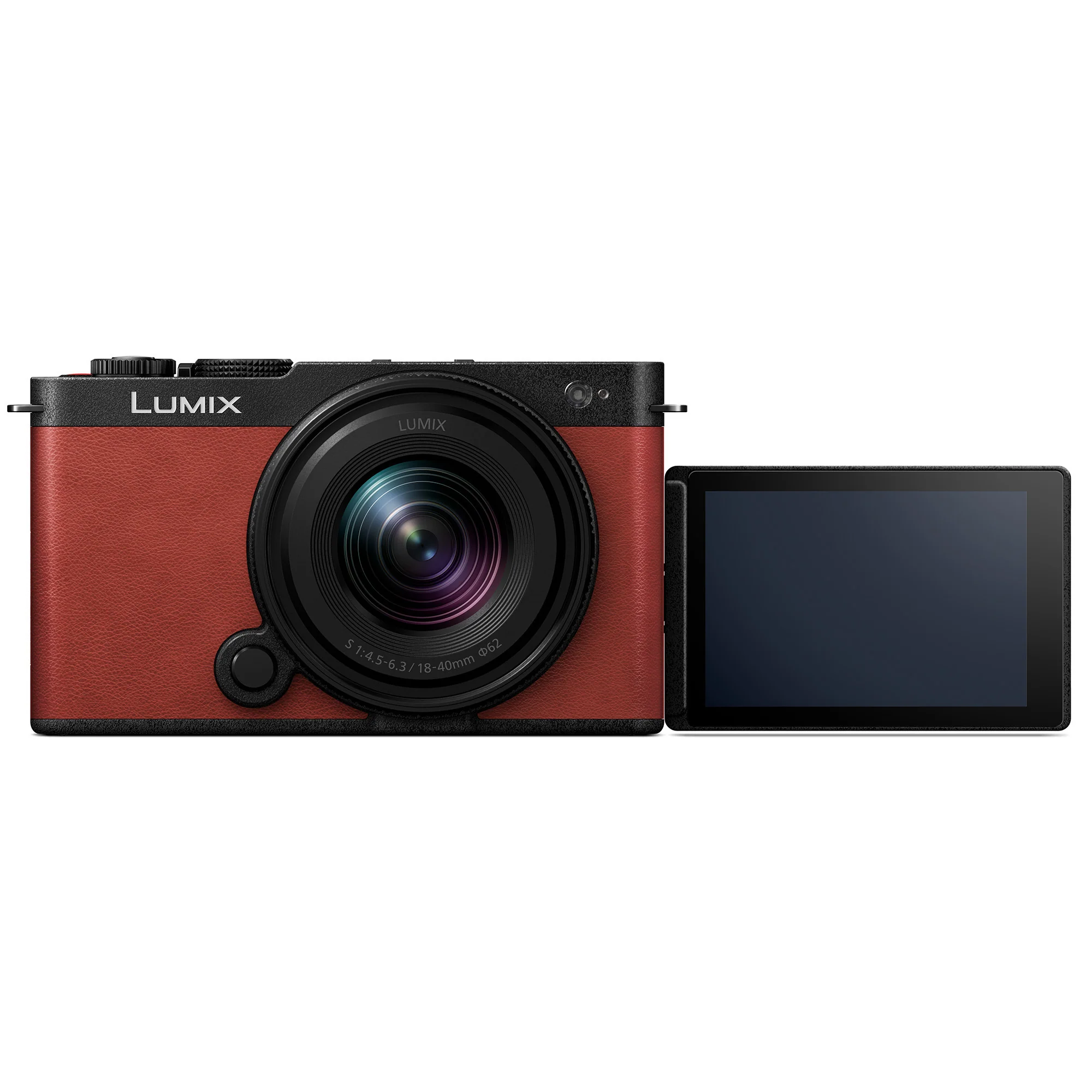 Panasonic Lumix S9N Full-Frame Mirrorless Camera with Lumix S9 1840 Lens Kit (Red) - Image 3