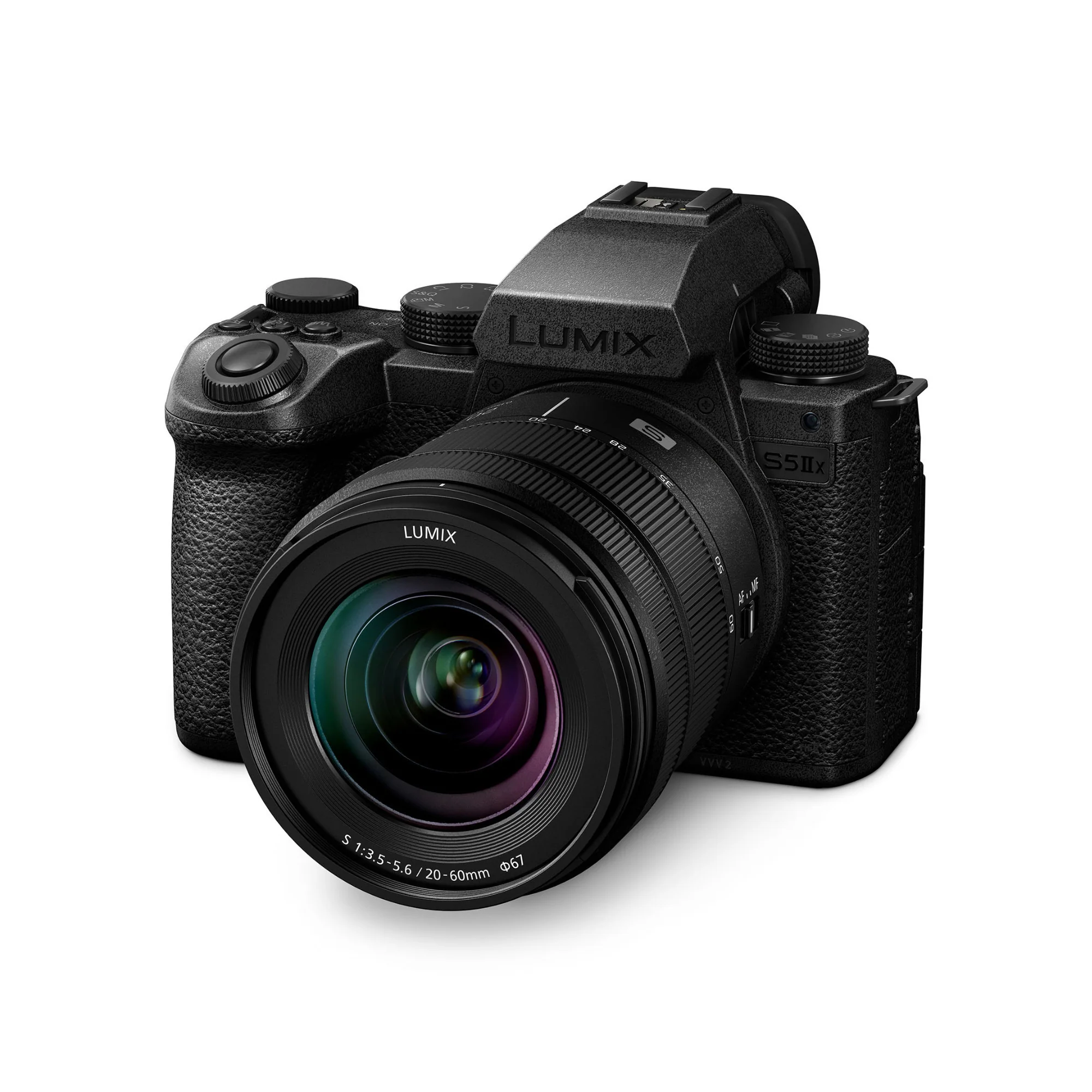 Panasonic Lumix S5 IIX Mirrorless Camera with 20-60mm Lens with Extra DMW-BLK22 Li-ion Battery Pack - Image 4