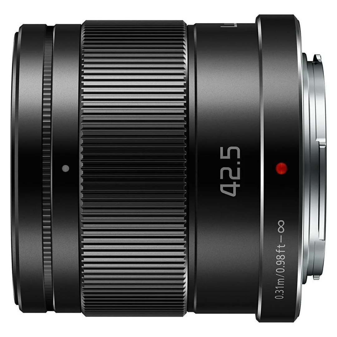 Panasonic LUMIX G 42.5mm f/1.7 ASPH Lens (Black) (Certified Refurbished) - Image 3