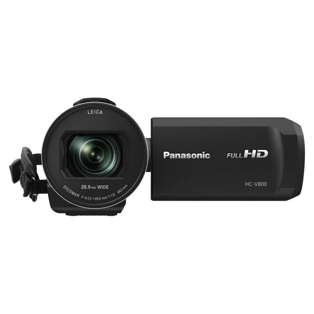 Panasonic HC-V800K HD Camcorder, Leica DICOMAR 25-600mm Zoom (Black) (Certified Refurbished) - Image 2
