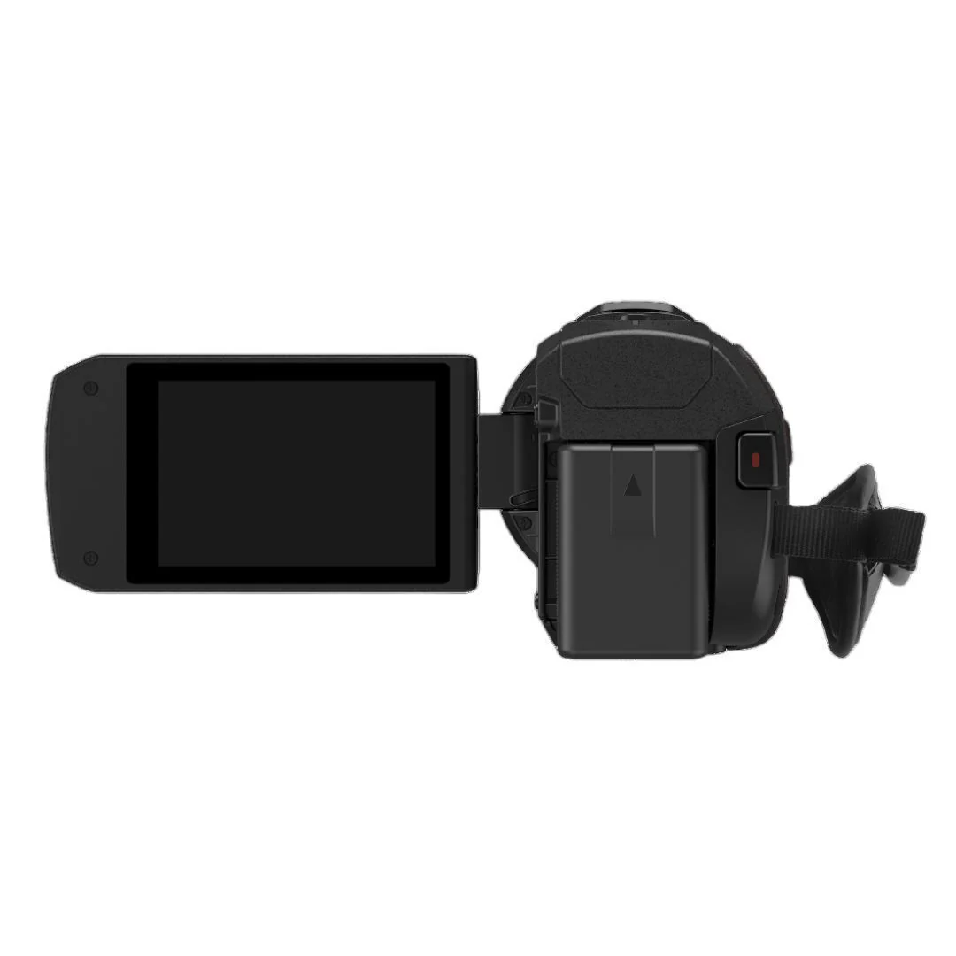 Panasonic VX3 Camcorder with 4K Image Quality, F1.8 Lens, 24x Zoom, and Ergonomic Design (Black) - Image 3
