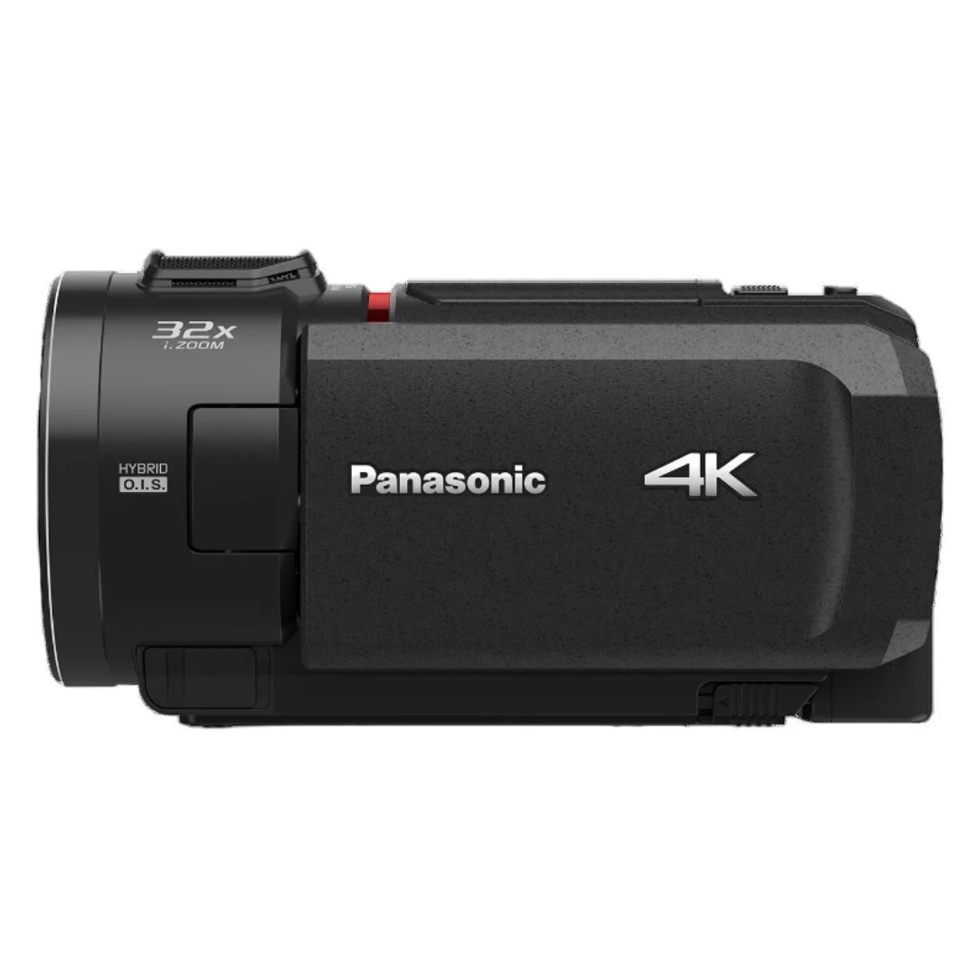 Panasonic VX3 Camcorder with 4K Image Quality, F1.8 Lens, 24x Zoom, and Ergonomic Design (Black) - Image 4