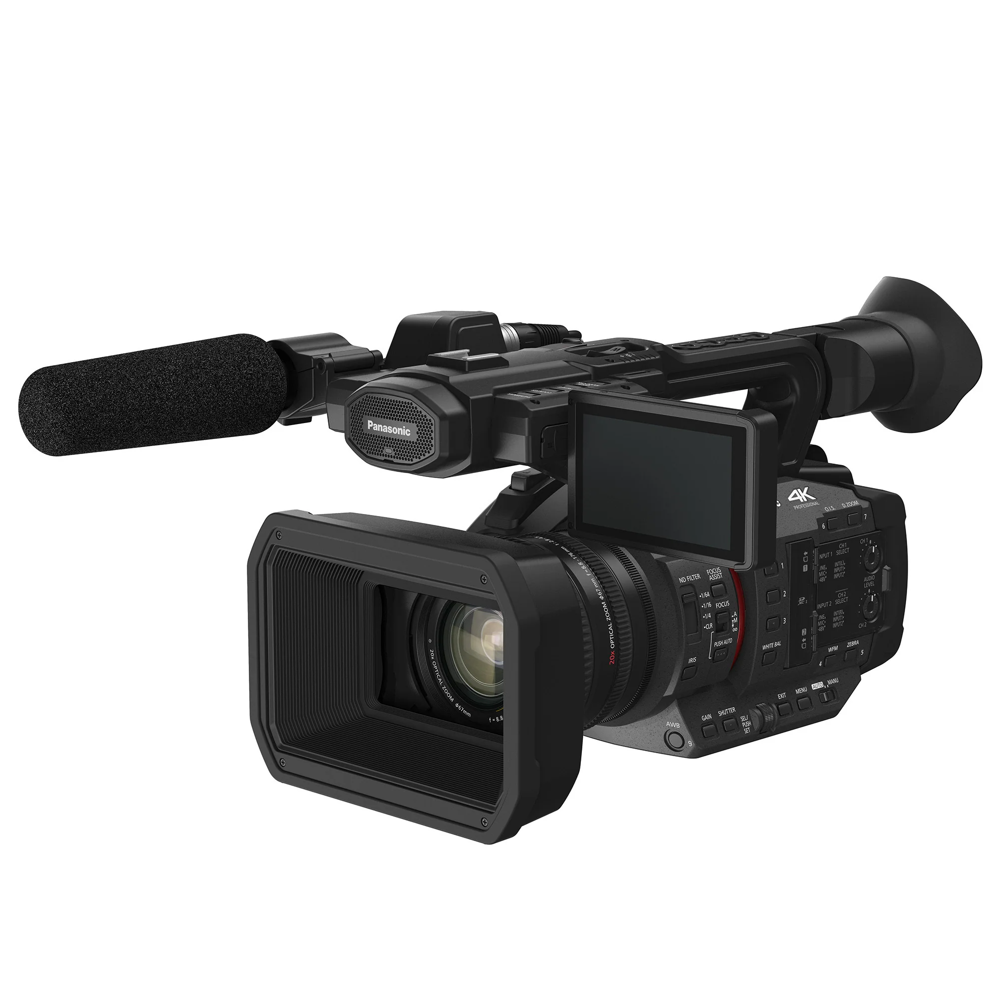 Panasonic X20 4K Mobility Camcorder with Rich Connectivity (HC-X20) - Image 3