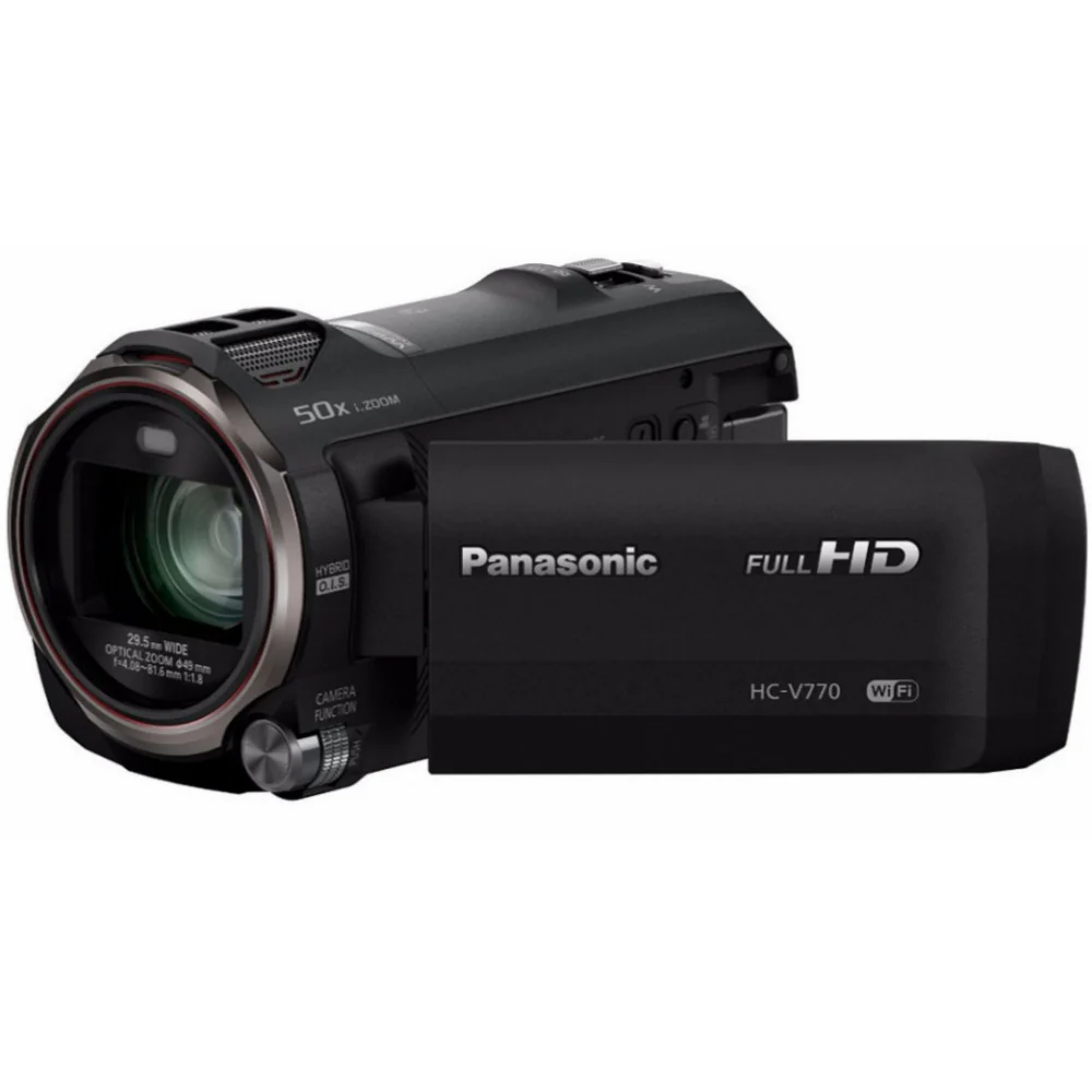 Panasonic HC-V770 Full HD Camcorder with 64GB SD Card and 57-Inch Tripod - Image 4