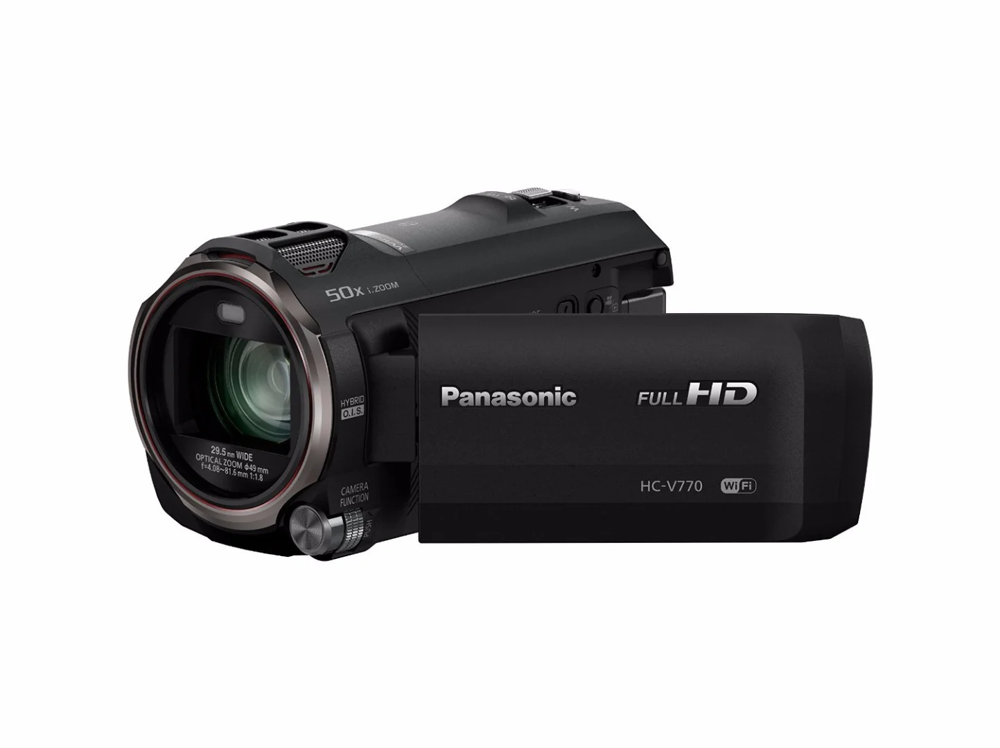 Panasonic HC-V770 Full HD Camcorder with 64GB SD Card and 57-Inch Tripod - Image 5