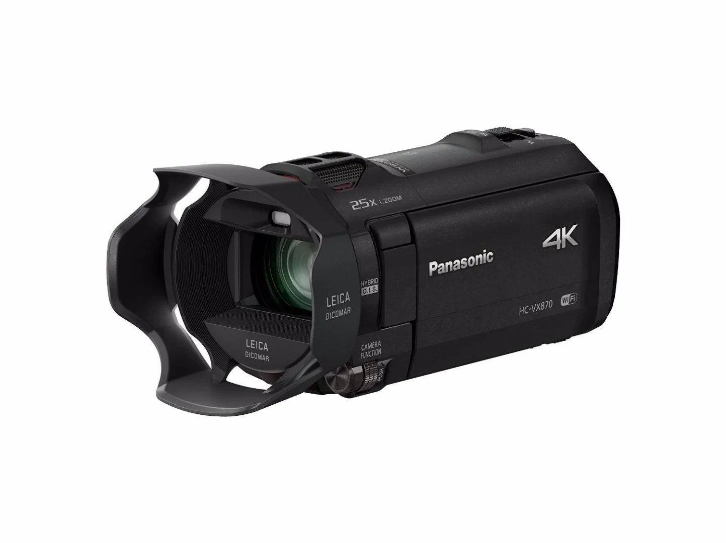 Panasonic Hc-VX870 4K Ultra HD Camcorder With 64GB SD Memory Card and Travel Tripod Bundle - Image 12