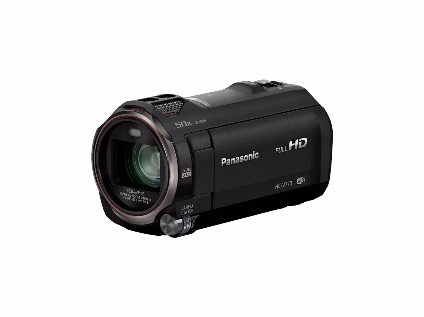 Panasonic Hc-VX870 4K Ultra HD Camcorder With 64GB SD Memory Card and Travel Tripod Bundle - Image 6