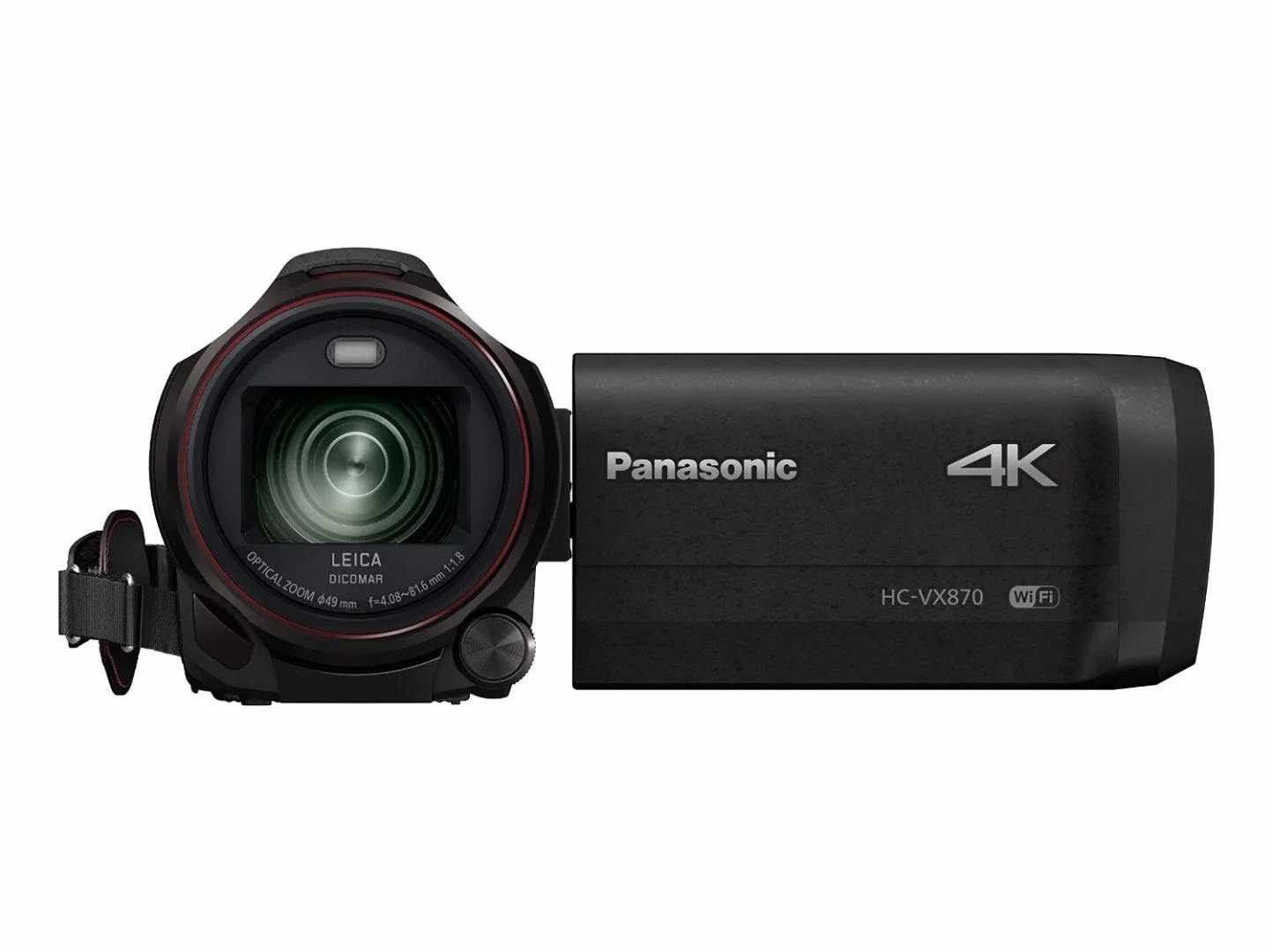 Panasonic Hc-VX870 4K Ultra HD Camcorder With 64GB SD Memory Card and Travel Tripod Bundle - Image 8