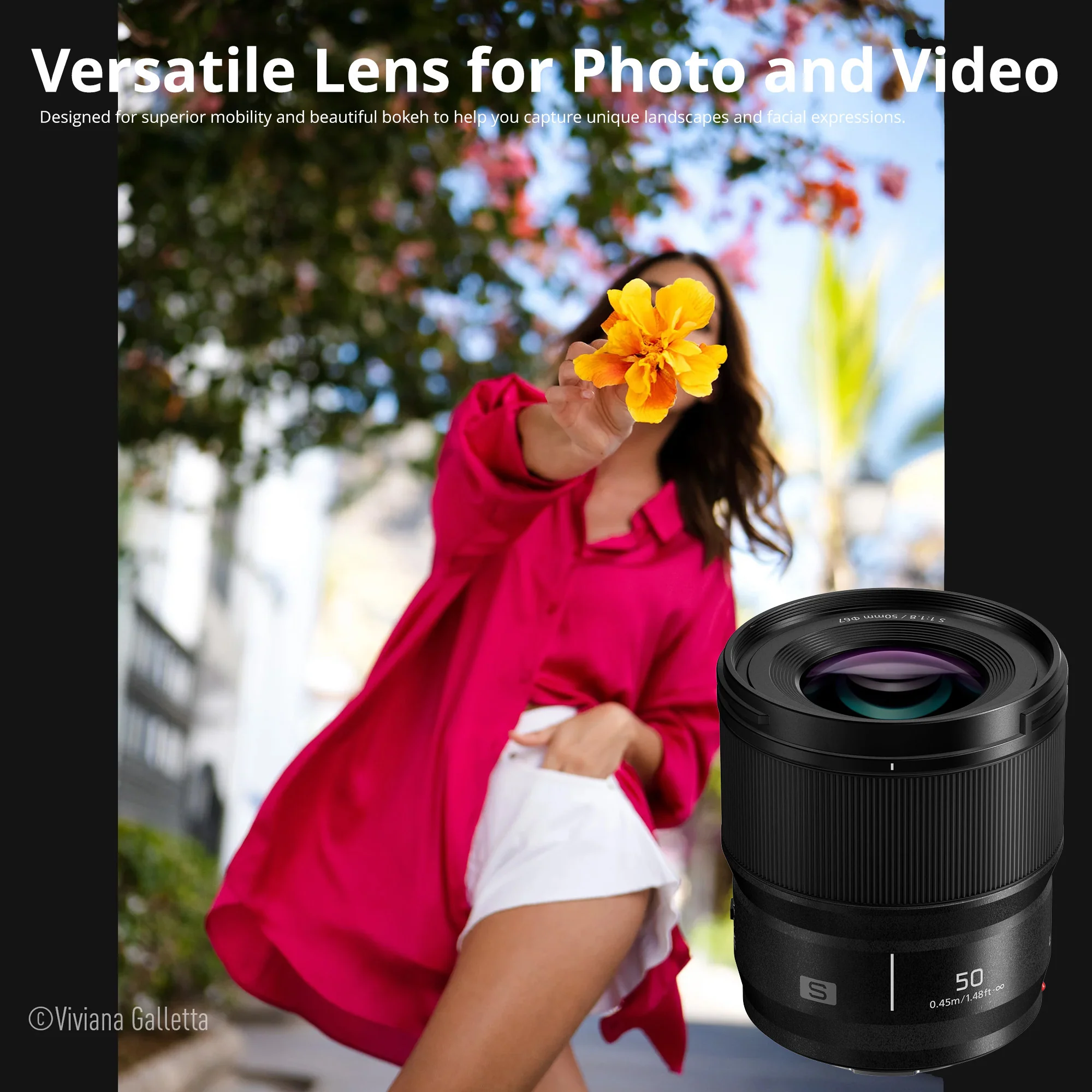 Panasonic LUMIX S5II 24.2MP Full Frame Mirrorless Camera with S 50mm f/1.8 Lens and RS 3 Mini Gimbal - Image 4