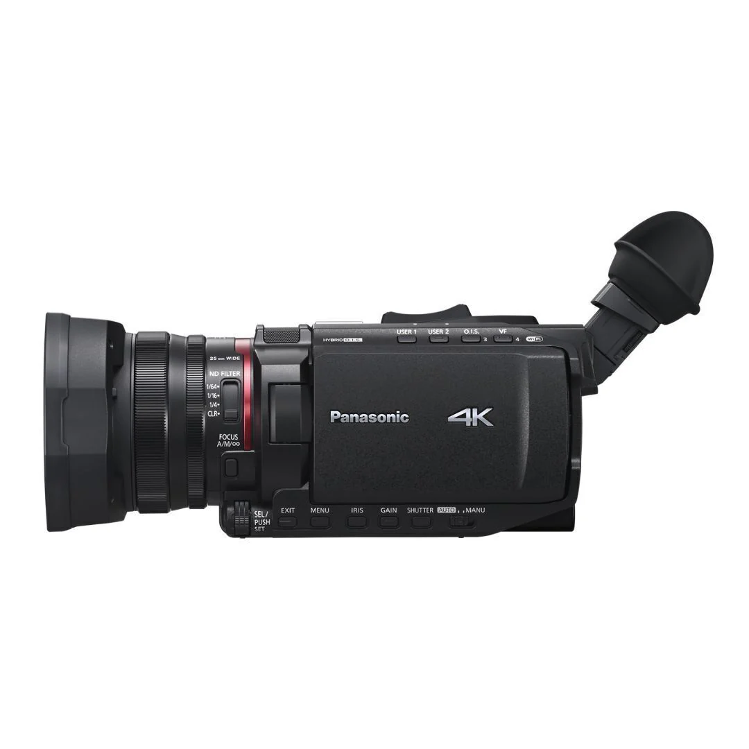 Panasonic X1600 4K 60p Director's Camcorder with 24x Optical Zoom Lens and Live Streaming (Black) - Image 3