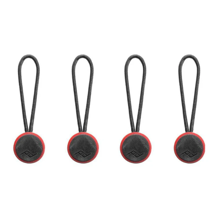 Peak Design Micro Anchor 4-Pack (Red/Black)