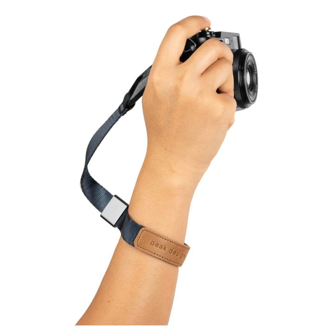 Peak Design Cuff Camera Wrist Strap with Magnetic Clasp and Upgraded Webbing (Midnight Blue) - Image 3