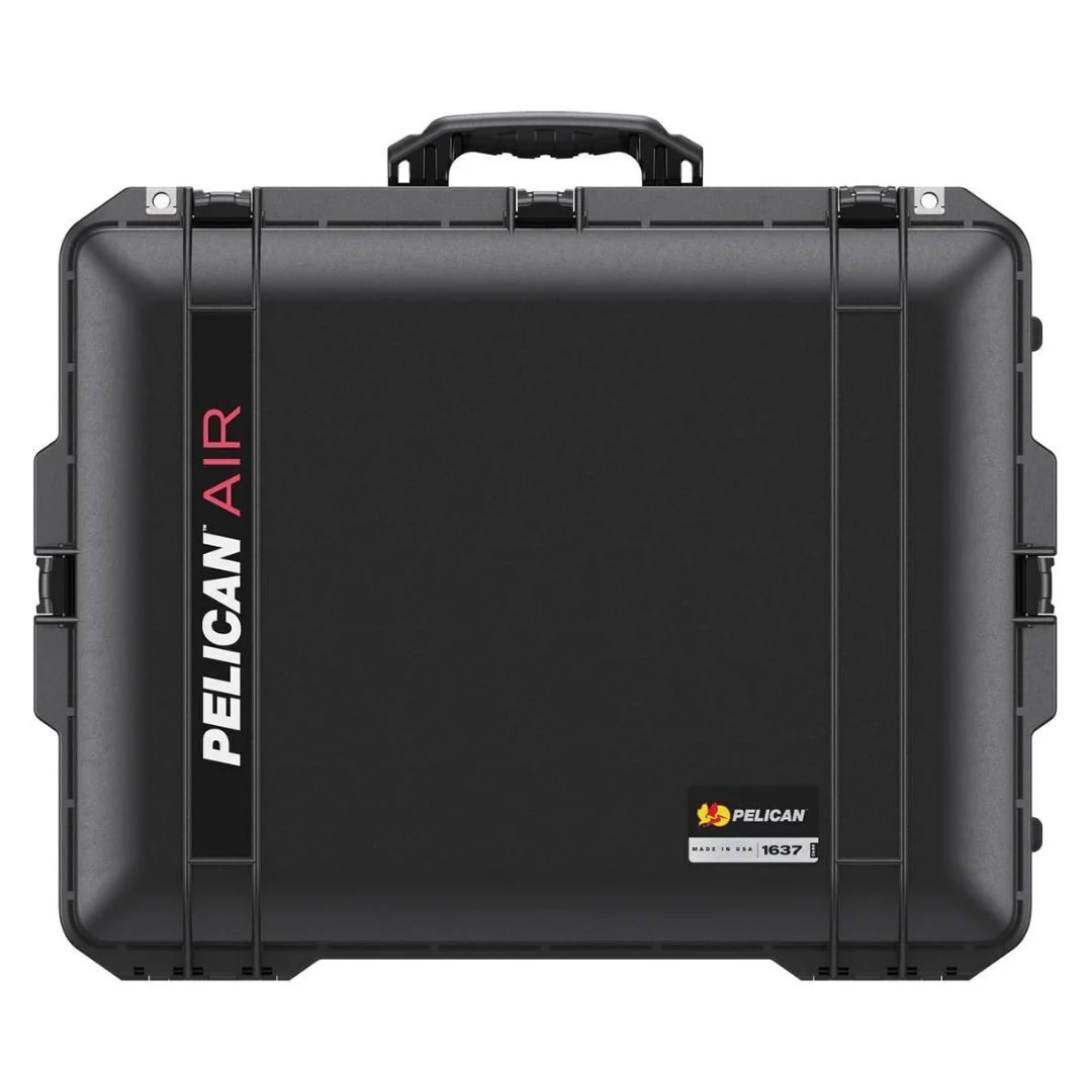 Pelican 1637 Air Case with Divider Insert, Integrated Wheels, and Press and Pull Latches (Black) - Image 2
