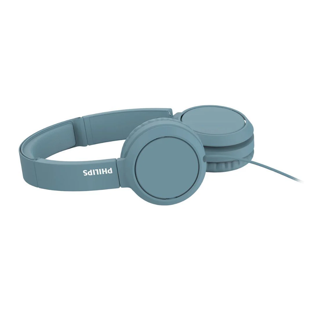 Philips 3000 Series TAH4105BL00 On-Ear Headphones with 32mm Drivers and Closed-Back Design (Blue) - Image 4